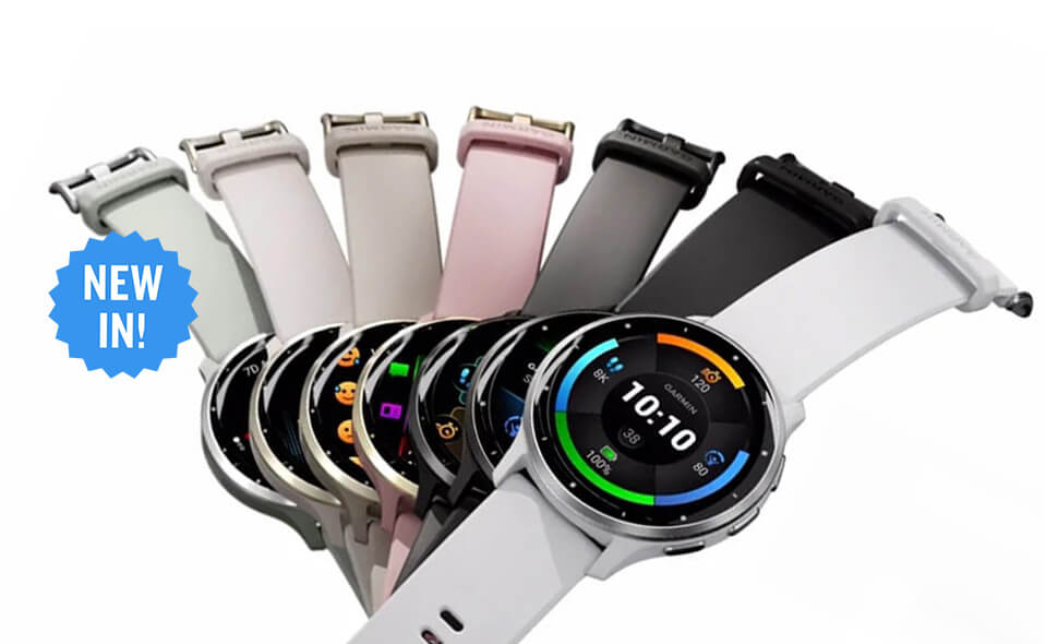 Garmin Venu 3 and Venu 3s watches showcased at Highly Tuned Athletes – where modern aesthetics meets advanced fitness tracking.