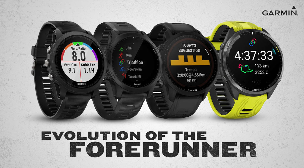 The Evolution of the Garmin Forerunner