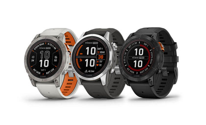 Garmin Fenix 7 Range - Versatile Adventure Watches Offering Advanced Tracking, Fitness Insights, and Rugged Elegance.