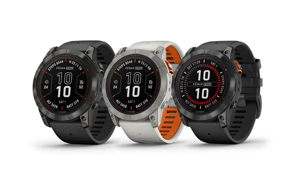 Garmin Fenix 7X Pro - Rugged Adventure Watch with Expansive Display, Advanced Mapping, and Premium Performance Features.