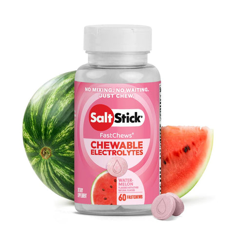Salt Stick FastChews - Watermelon - Bottle (60 Chews)