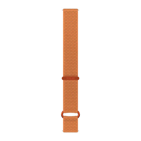 Polar Hook and Loop Nylon Wristband 22mm Med/Large - Orange