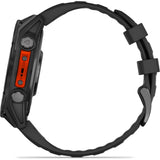 Garmin fenix 8 - 47mm AMOLED Slate gray with black silicone band