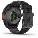 Garmin fenix 8 - 47mm AMOLED Slate gray with black silicone band