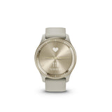 Garmin vivomove Trend - *Cream Gold Stainless Steel Bezel with French Grey Case and Silicone Band