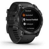 Garmin Epix Pro Gen 2 - 51mm - Glass - Slate Gray Stainless Steel - Black