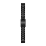 Garmin QuickFit 22 - Vented Titanium Bracelet with Carbon Gray DLC Coating