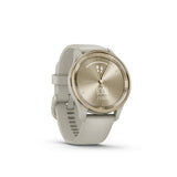 Garmin vivomove Trend - *Cream Gold Stainless Steel Bezel with French Grey Case and Silicone Band
