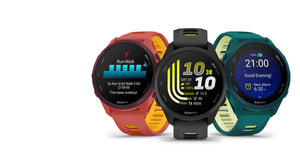 Garmin Forerunner 70 and Forerunner 170 GPS running watches for training and fitness