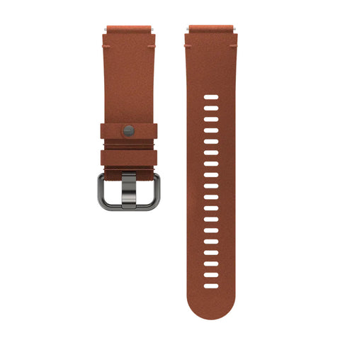 Polar Leather Wristband 20mm - Bronze