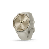Garmin vivomove Trend - *Cream Gold Stainless Steel Bezel with French Grey Case and Silicone Band