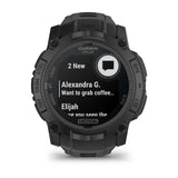 Garmin Instinct 3 - 50 mm Solar Tactical Edition - Black