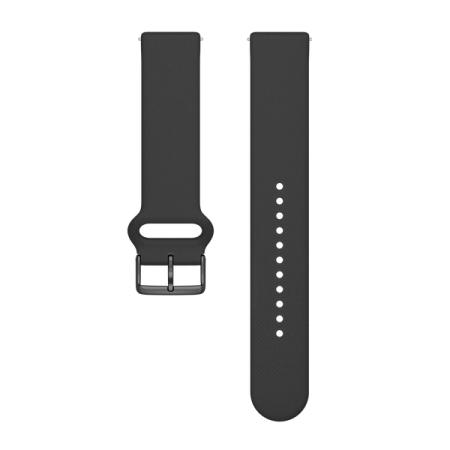 Polar Silicone Wristband 20mm - Night Black