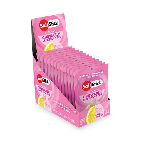 Salt Stick FastChews - Pink Lemonade - Case (12 Packets)