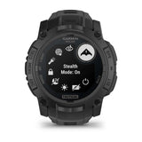 Garmin Instinct 3 - 50 mm Solar Tactical Edition - Black
