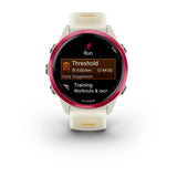 Garmin Forerunner 570 - 42mm Raspberry Aluminum with Translucent Bone/Mango Band