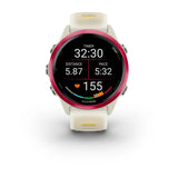 Garmin Forerunner 570 - 42mm Raspberry Aluminum with Translucent Bone/Mango Band