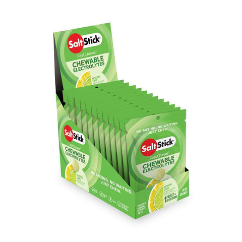 Salt Stick FastChews - Lemon-Lime - Case (12 Packets)