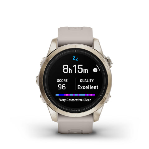 Garmin Epix Pro Gen 2 42mm Sapphire Soft Gold Stainless Steel Highly Tuned Athletes