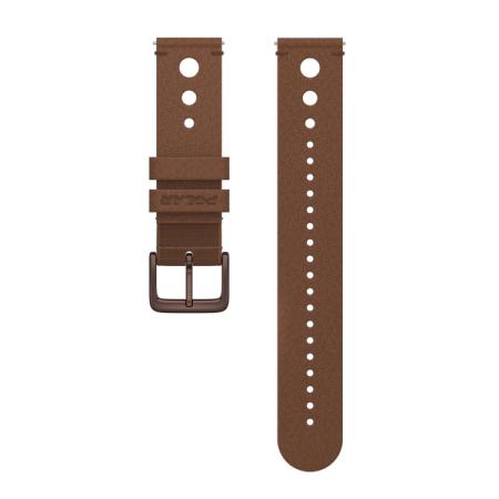 Polar Leather Wristband 20mm - Cognac Leather