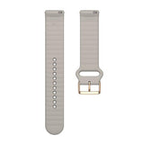 Polar Silicone Wristband 20mm - Greige Sand