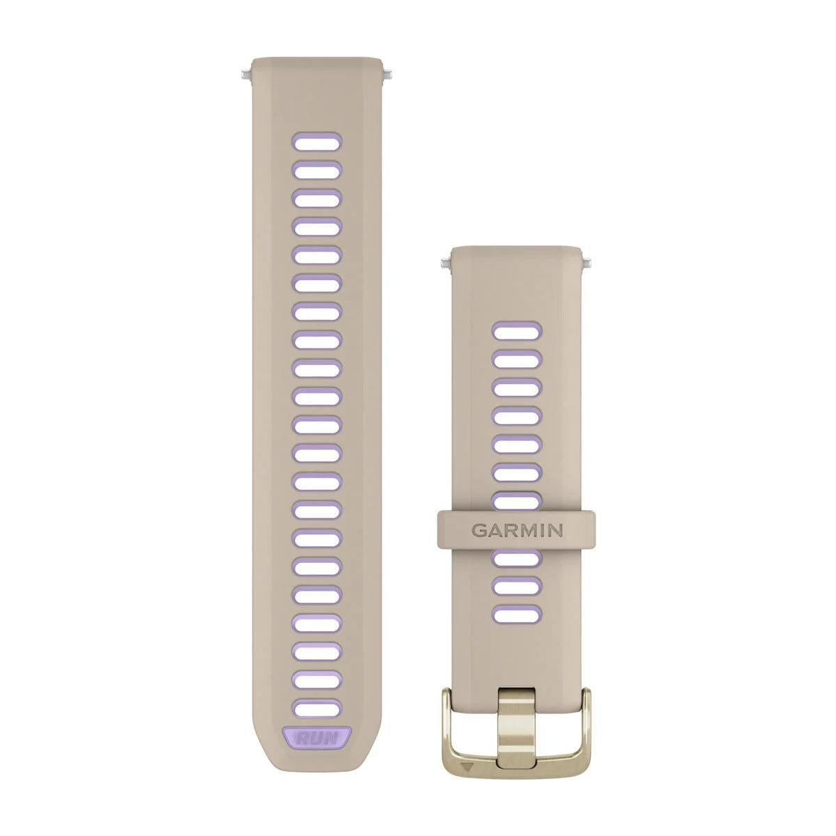 Garmin Forerunner 22mm Watch Band - French grey/translucent indigo ...