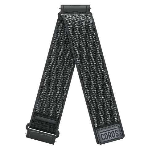 COROS Quick Release Nylon Band 24mm - Dark Grey - Long