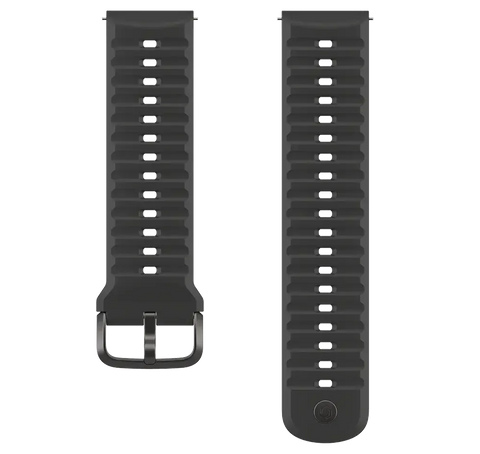 COROS 24mm Silicone Watch Band - Black