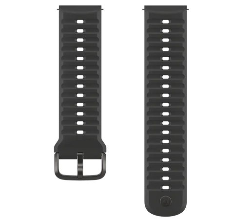 COROS 22mm Silicone Watch Band - Black