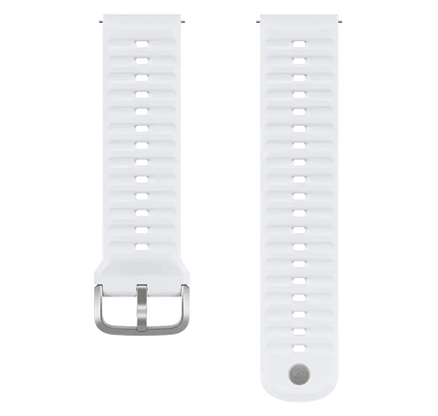 COROS 24mm Silicone Watch Band - White