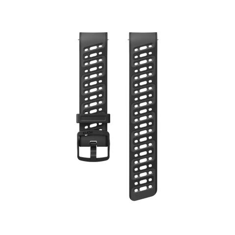 COROS Pace Pro 22mm Silicone Watch Band - Black