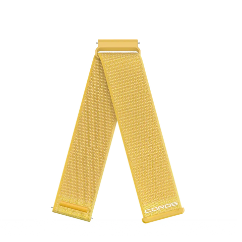 COROS Quick Release Nylon Band 22mm - Yellow