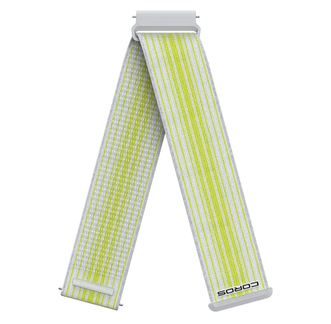 COROS 22mm Nylon Watch Band -White