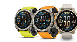 Garmin Fenix 8 Series: Premium, durable smartwatch with GPS, heart rate monitoring, and advanced outdoor features.