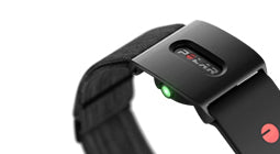 Range of heart rate monitors, including arm bands and chest straps, for precise fitness and health tracking.