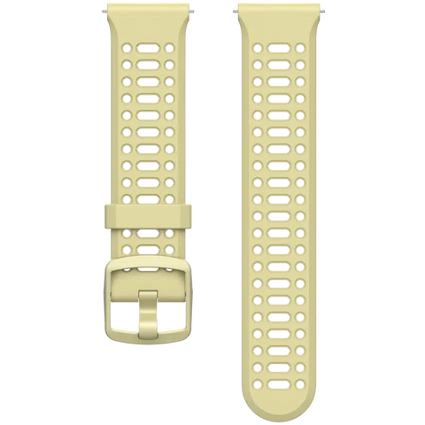 COROS 22mm Pace 3 Silicone Watch Band - Mist Yellow