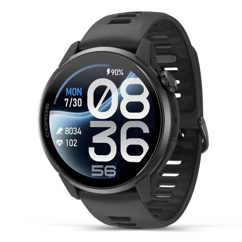 COROS PACE 4 Pro Smartwatch - Black w/Silicone Band