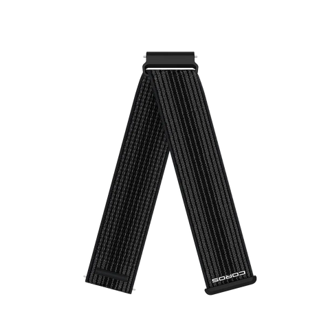 COROS 22mm Nylon Watch Band -Black