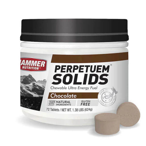 Hammer Nutrition Perpetuem Solids - Chocolate - 72 Tablet Tub