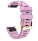 HTA Watch Band - Flexi Silcone w/Rose Gold Hardware QuickFit 20mm