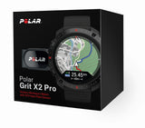 Polar Grit X2 Pro Black+ H10 Heart Rate Sensor Bundle