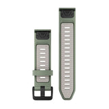 Garmin QuickFit 20 - Willow / Fog Gray Silicone Band