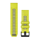 Garmin QuickFit 26 - Amp Yellow / Graphite Silicone Band