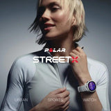 Polar Street X GPS Sport Watch - Snow White