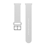 Polar Silicone Wristband 20mm - White