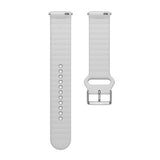Polar Silicone Wristband 20mm - White