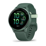 Garmin Vivoactive 6 - Metallic Jasper Green with Jasper Green Band