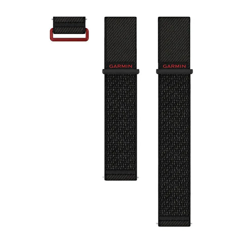 Garmin Quick Release 24mm - Black ComfortFit Nylon