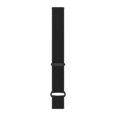 Polar Hook and Loop Nylon Wristband 22mm Small/Med/Large - Black
