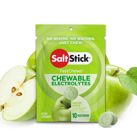 Salt Stick FastChews - Green Apple - Packet (10 Chews)
